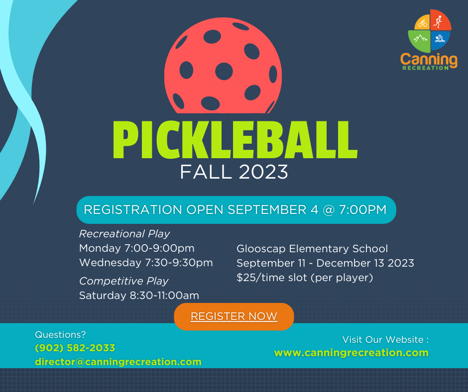 Blue And Green Bold Simple Pickleball Competition Facebook Post